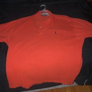 Vintage Orange Ralph Lauren Polo